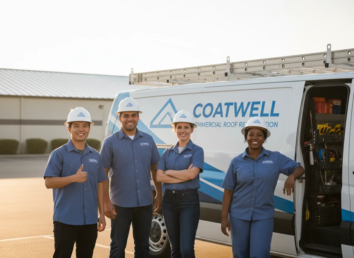 Commercial roof coating company in Lodi, TX